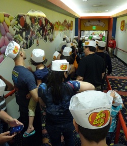 Jelly Belly factory tour